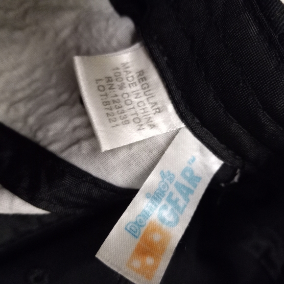 Domino’s Pizza Embroidery Logo Black Unisex Print Regular Adjustable Strap Cap - Picture 3 of 10